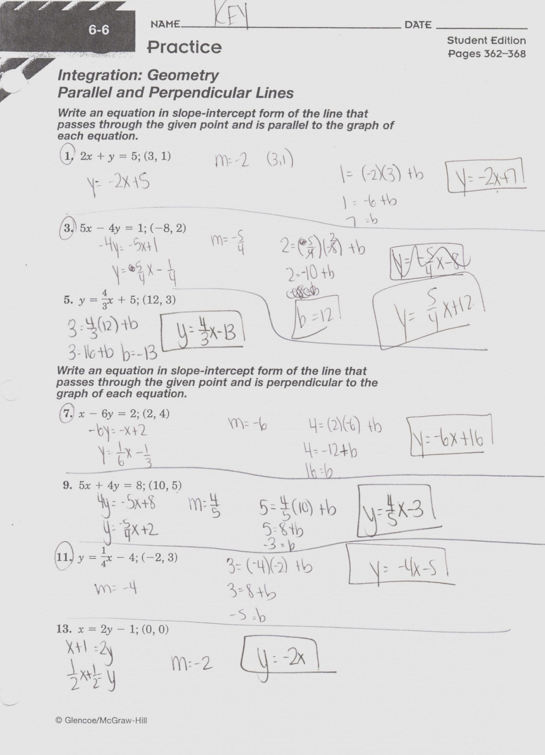 Writing Linear Equations Worksheet Answers Key Writing Worksheets