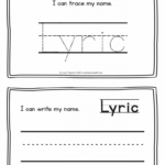 Lyric Name Printables For Handwriting Practice A To Z Teacher Stuff