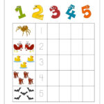 Math Worksheet Number Writing 1 To 5 Writing Numbers Tracing