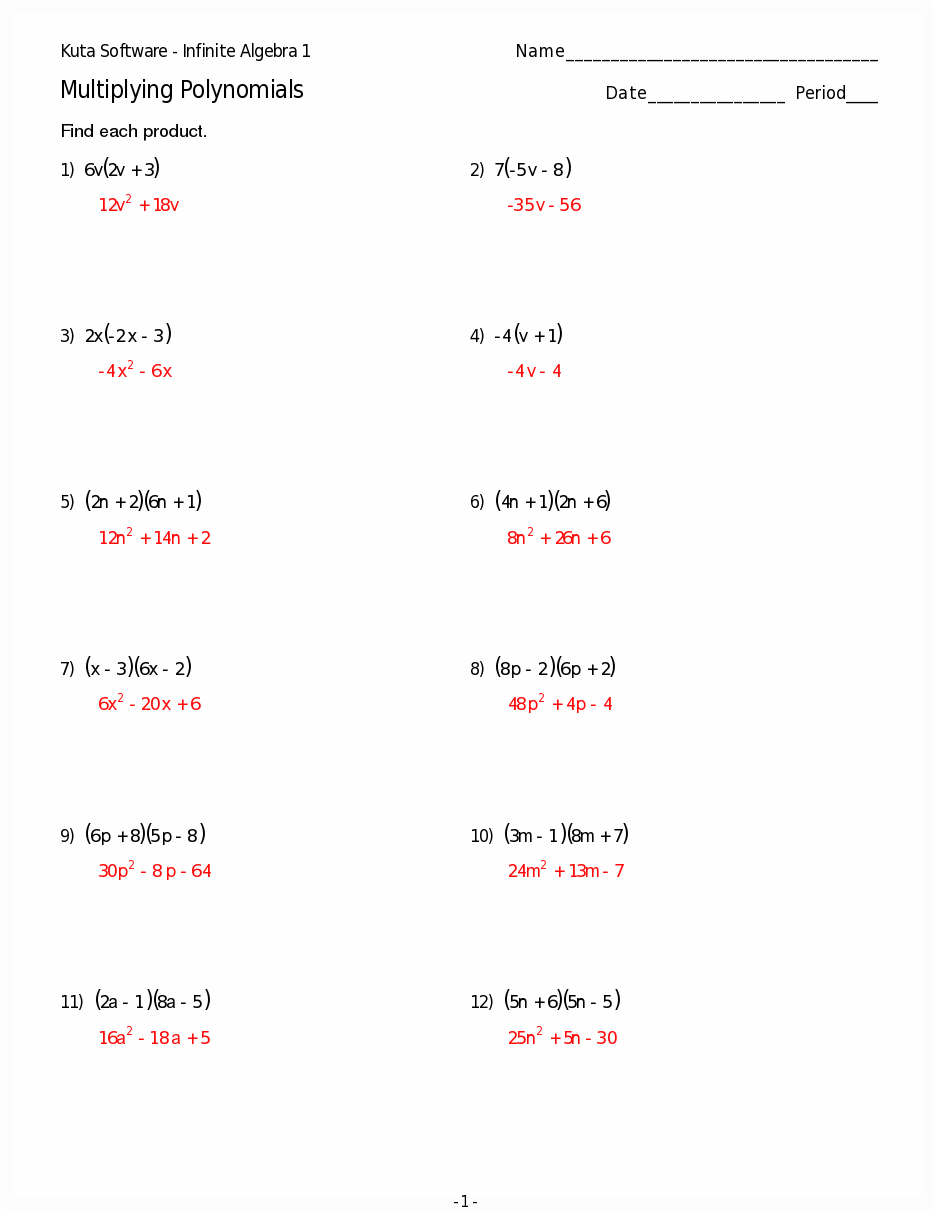 Algebra 2 Writing Polynomial Equations Worksheet Answer Key Writing 