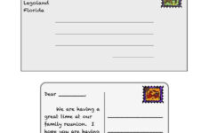 My Address Envelopes And Letters Worksheet Addressing Envelopes