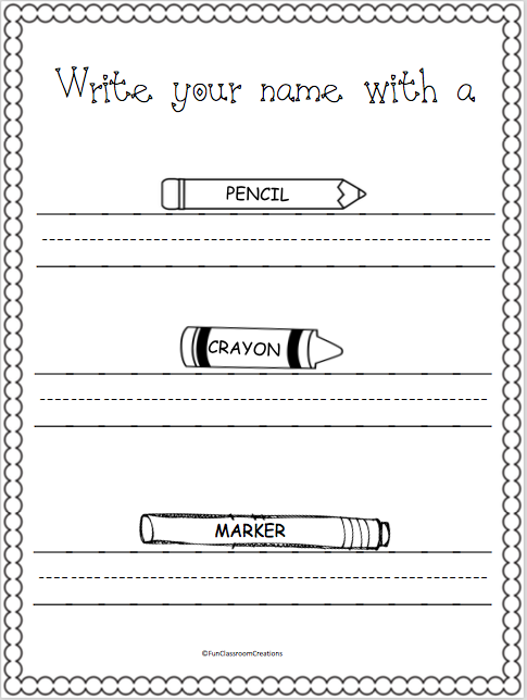 Name Writing Practice Worksheet Made By Teachers Kindergarten Names 