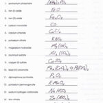 Naming Covalent Compounds Worksheet Answers Also Writing Chemical