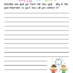 New Year S Activities With Kids Creative Writing Worksheets Kids
