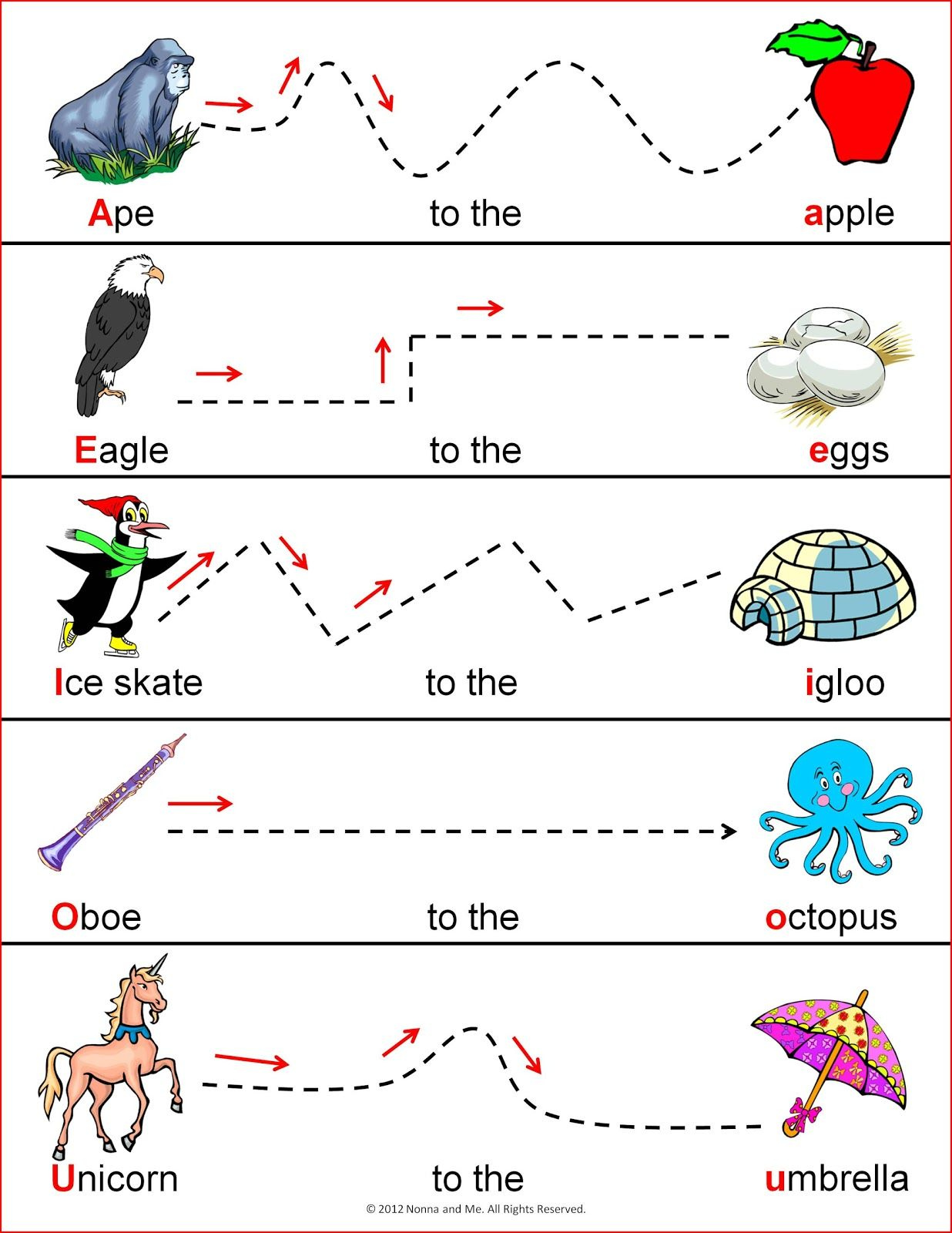 Nonna And Me January 2012 Free Preschool Worksheets Preschool 