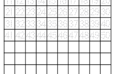 Number 1 To 50 Lotty Learns Writing Practice Kindergarten