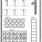 Number 1 Worksheet For Kids Preschoolplanet Numbers Preschool