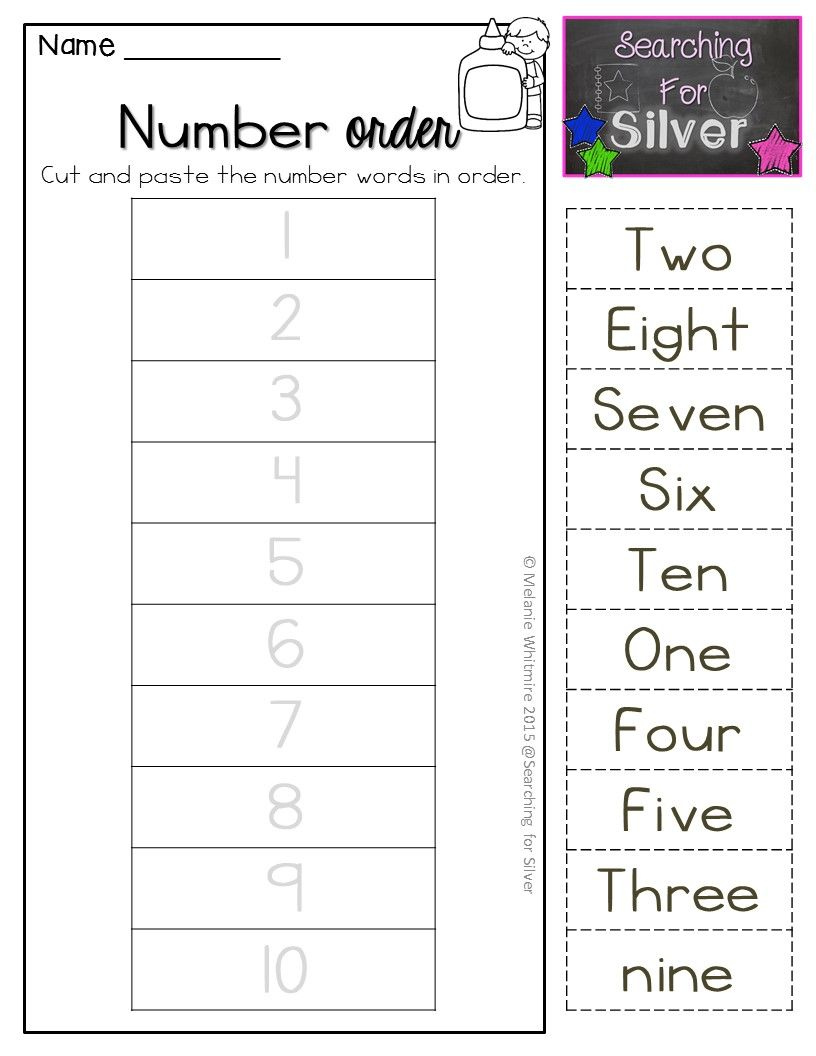 Number Words Number Sense Printables And Activities Numbers 0 10 