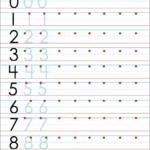 Number Writing Practice Sheet Free Printable From Flandersfamily Info