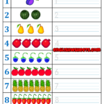 Numbers 1 9 Kindergarten Writing Exercise Worksheet