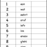 Numbers In Words Worksheet Number Words Worksheets Number Worksheets