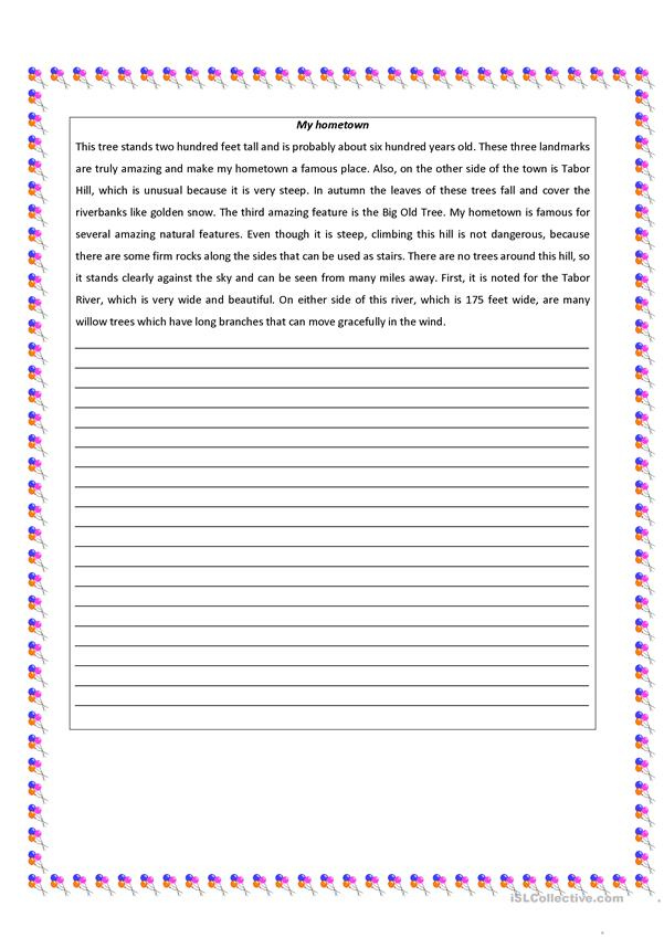 Paragraph Structure Worksheet Free ESL Printable Worksheets Made By 