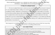 Paragraph Writing ESL Worksheet By Jessafish