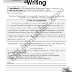 Paragraph Writing ESL Worksheet By Jessafish