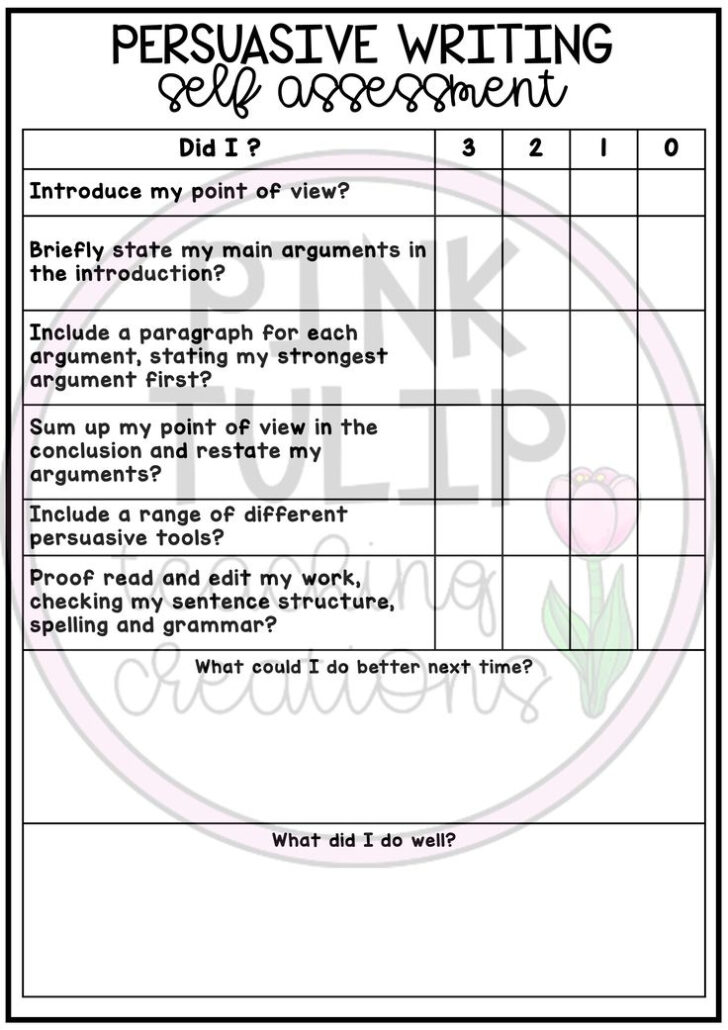 Persuasive Writing Worksheet Pack Persuasive Writing Explanation ...