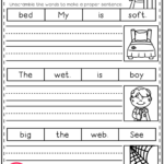 Phonics Sentence Scrambles By Tweet Resources Kindergartenworks