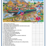 Picture Description River Cruise Worksheet Free ESL Printable
