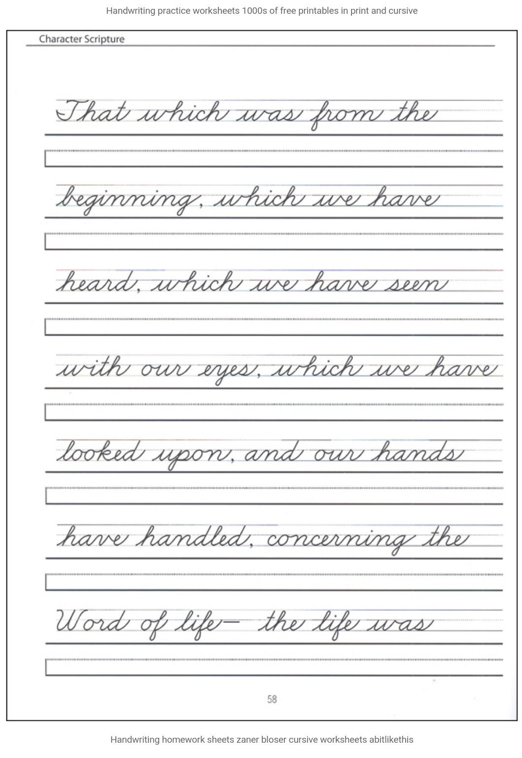 Pin By Annette On B1 Cursive Worksheets Cursive Handwriting 