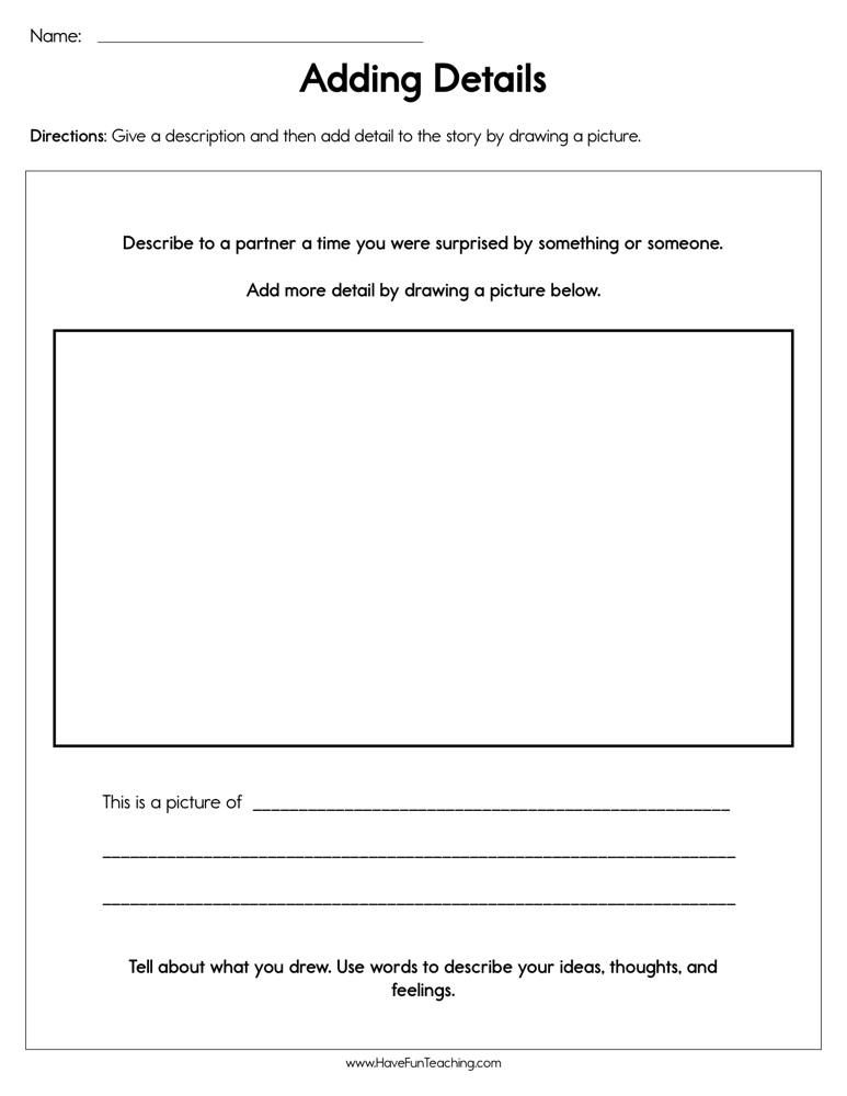 Pin By Have Fun Teaching On Kindergarten Sentence Prompts Writing 