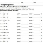 Point Slope Form Worksheet