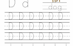Practice Tracing The Letter D Worksheets 99Worksheets