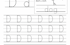 Practice Tracing The Letter D Worksheets 99Worksheets