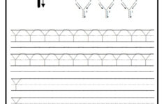 Practice Writing The Uppercase Letter Y Worksheet For Primary School