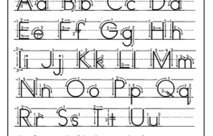 Pre K Letters Templates Activity Shelter