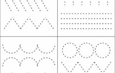 Pre Writing Tracing Lines Worksheets For 4 Year Olds Digiphotomasters