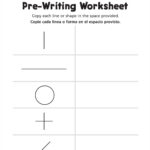 Pre Writing Worksheet Bilingual Practice Page Pre Writing Practice