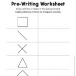 Pre Writing Worksheet Bilingual Pre Writing Practice Page Pre