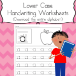 Preschool Handwriting Practice Free Worksheets