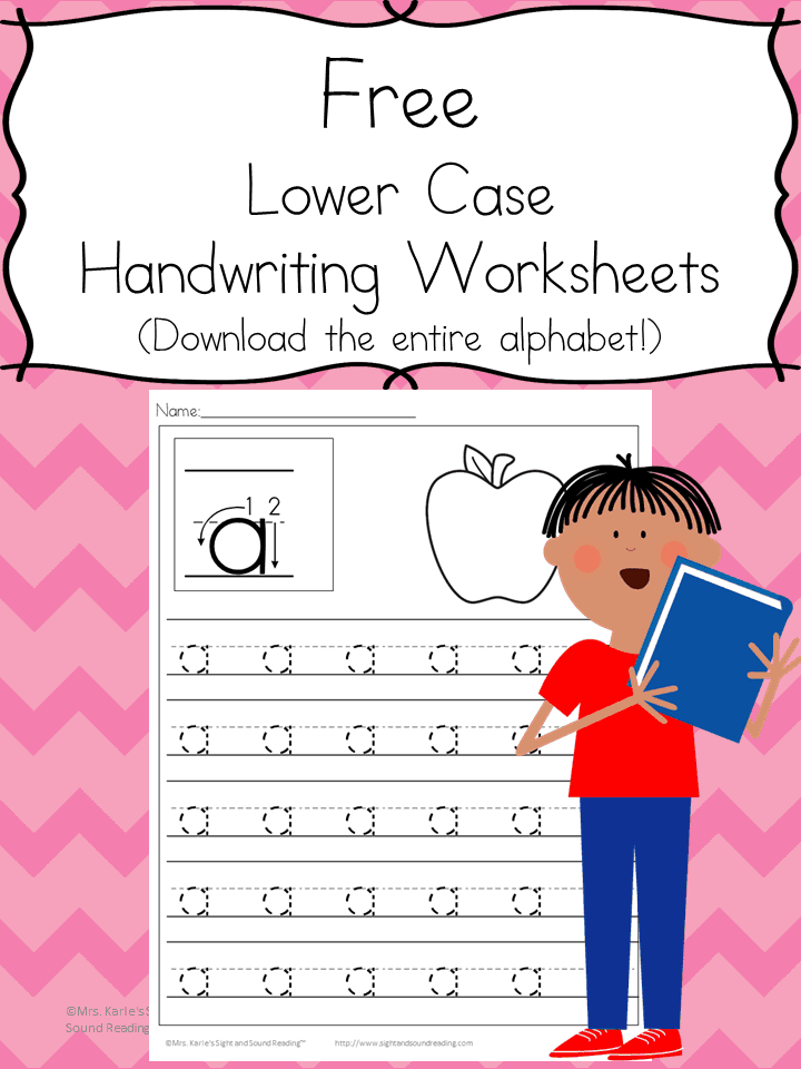 Preschool Handwriting Practice Free Worksheets 