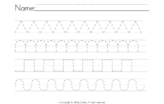 Preschool Printable Writing Patterns Writing Worksheets Cursive