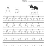 Preschool Writing Worksheets Letter A K5 Worksheets Alfabe Al Ma