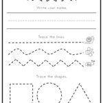 Prewriting Worksheets Fine Motor Worksheets Prewriting Worksheets