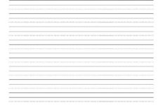 Printable Blank Writing Worksheet With Images Cursive Writing