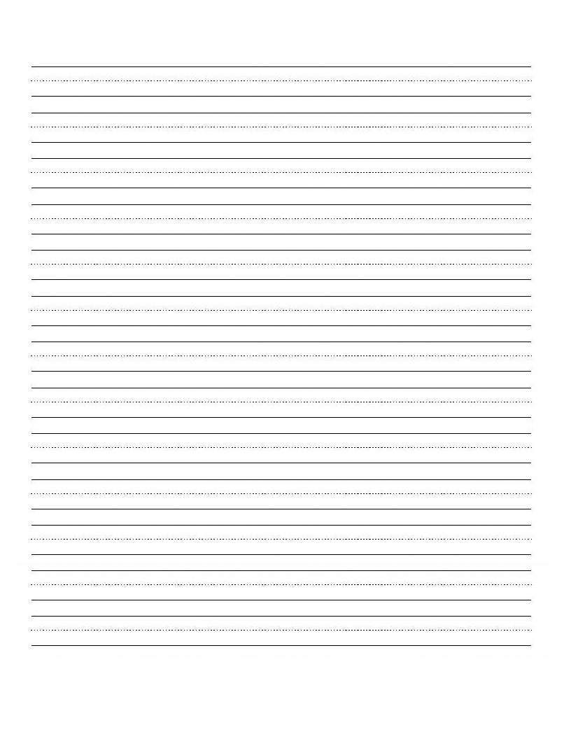 Printable Blank Writing Worksheet With Images Cursive Writing 