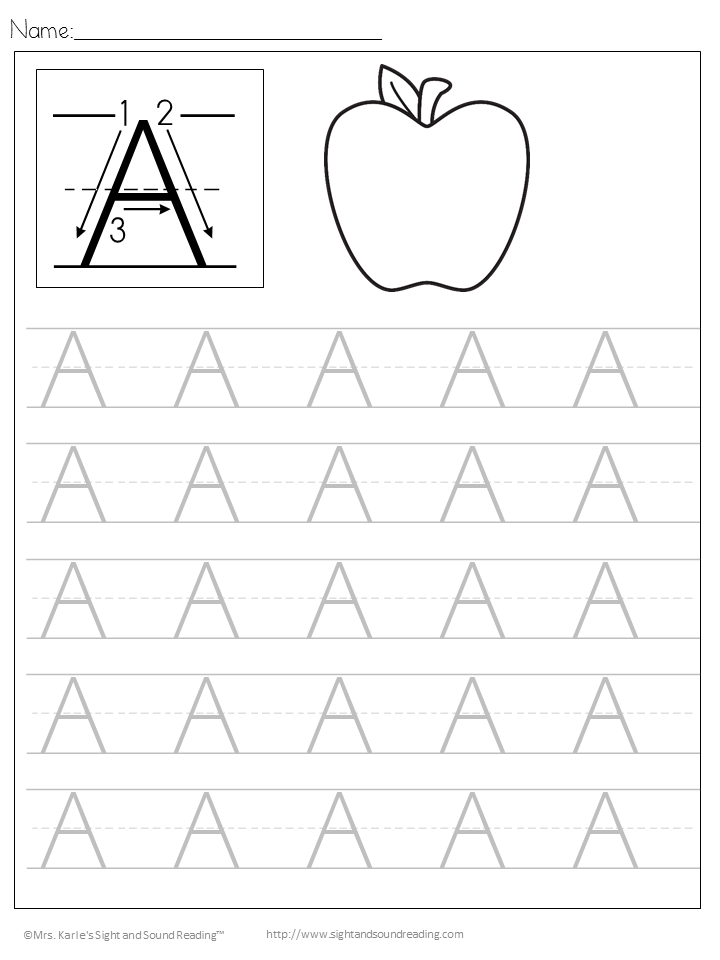 Handwriting Worksheets Printable For Kids