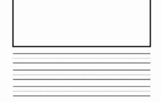 Printable Kindergarten Writing Paper Unique Writing Paper Printable For