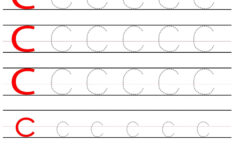 Printable Letter C Worksheet For Pre School Students Free Download