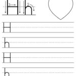 Printable Letter H Handwriting Worksheet Handwriting Worksheets