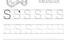 Printable Letter S Worksheets Activity Shelter