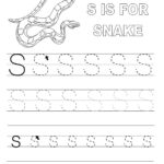 Printable Letter S Worksheets Activity Shelter