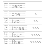 Printable Number Words Worksheets Activity Shelter