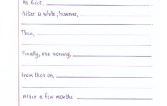 Read And Complete Once Upon A Time story Writing English ESL