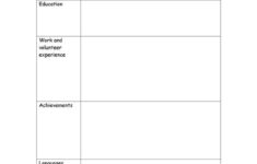 Resume Writing Activity Worksheet Free ESL Printable Worksheets Made