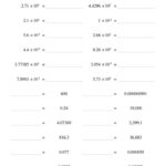 Scientific Notation Old Number Sense Worksheet Scientific Notation