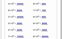 Scientific Notation Worksheet With Answers Inspirational Powers Of Ten