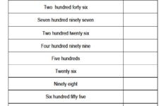 SECOND GRADE MATH WRITING NUMBERS IN STANDARD FORM Steemkr